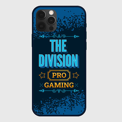 Чехол iPhone 12 Pro Max Игра The Division: PRO Gaming / 3D-Черный – фото 1