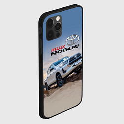 Чехол для iPhone 12 Pro Max Toyota Hilux Rogue Off-road vehicle Тойота - прохо, цвет: 3D-черный — фото 2