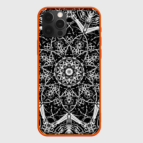 Чехол iPhone 12 Pro Max Hard Lace / 3D-Красный – фото 1