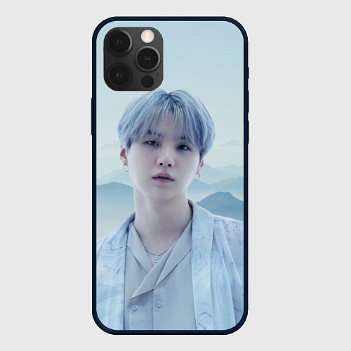 Чехол iPhone 12 Pro Max MIN YOONGI BTS YET TO COME / 3D-Черный – фото 1