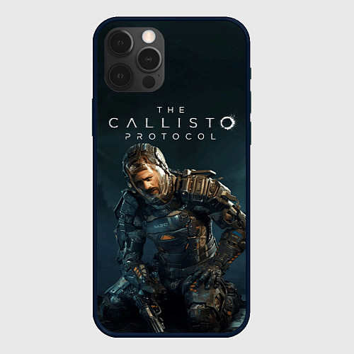 Чехол iPhone 12 Pro Max Джейкоб Ли The Callisto Protocol / 3D-Черный – фото 1