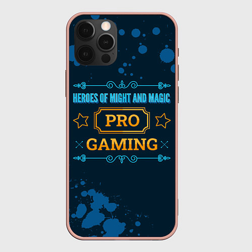 Чехол iPhone 12 Pro Max Игра Heroes of Might and Magic: PRO Gaming / 3D-Светло-розовый – фото 1