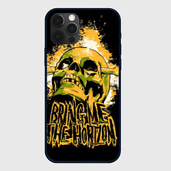 Чехол для iPhone 12 Pro Max Bring Me the Horizon Череп, цвет: 3D-черный