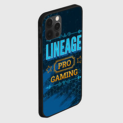 Чехол для iPhone 12 Pro Max Игра Lineage: PRO Gaming, цвет: 3D-черный — фото 2