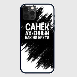 Чехол для iPhone 12 Pro Max Санек ах*енный как ни крути, цвет: 3D-черный