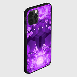 Чехол для iPhone 12 Pro Max Crystal Galaxy, цвет: 3D-черный — фото 2