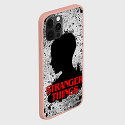 Чехол для iPhone 12 Pro Max Очень странные дела Stranger things, цвет: 3D-светло-розовый — фото 2
