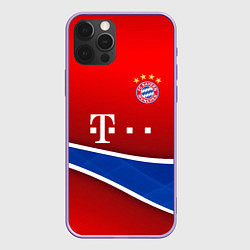 Чехол для iPhone 12 Pro Max Bayern munchen sport, цвет: 3D-сиреневый