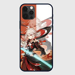 Чехол для iPhone 12 Pro Max Kaedehara Kazuha GENSHIN IMPACT, цвет: 3D-черный