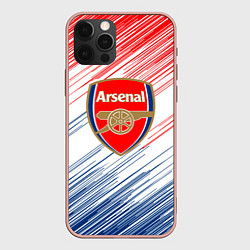 Чехол iPhone 12 Pro Max Арсенал arsenal logo