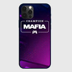 Чехол iPhone 12 Pro Max Mafia Gaming Champion: рамка с лого и джойстиком н