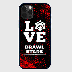 Чехол для iPhone 12 Pro Max Brawl Stars Love Классика, цвет: 3D-черный