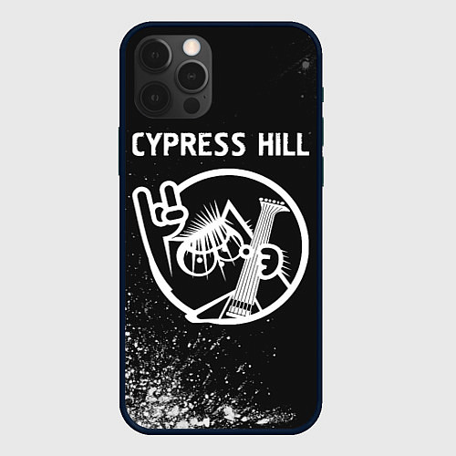 Чехол iPhone 12 Pro Max Cypress Hill КОТ Арт / 3D-Черный – фото 1