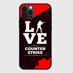 Чехол для iPhone 12 Pro Max Counter Strike Love Классика, цвет: 3D-черный