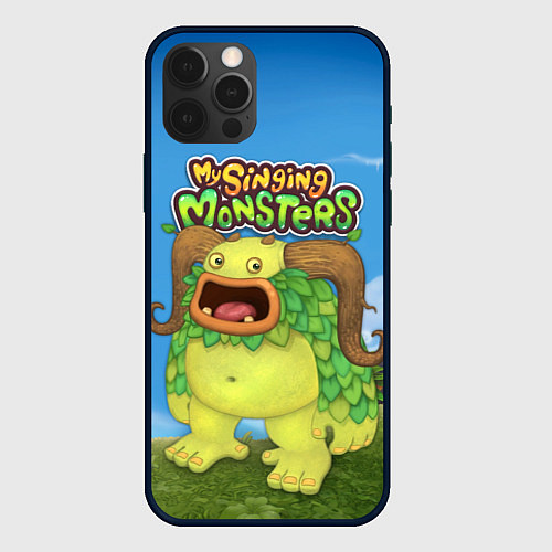 Чехол iPhone 12 Pro Max My singing monsters Избалолист Entbrat / 3D-Черный – фото 1