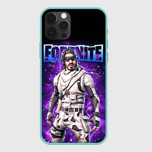 Чехол iPhone 12 Pro Max Fortnite Absolute Zero Hero Реально кульный чувак / 3D-Мятный – фото 1