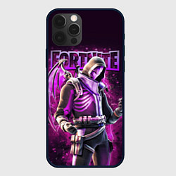 Чехол для iPhone 12 Pro Max Fortnite Blacklight Крылатый персонаж видеоигры, цвет: 3D-черный