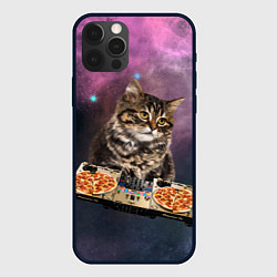 Чехол iPhone 12 Pro Max Космический котёнок диджей Space DJ Cat