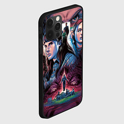 Чехол для iPhone 12 Pro Max Stranger Things 4 Векна и Все, цвет: 3D-черный — фото 2