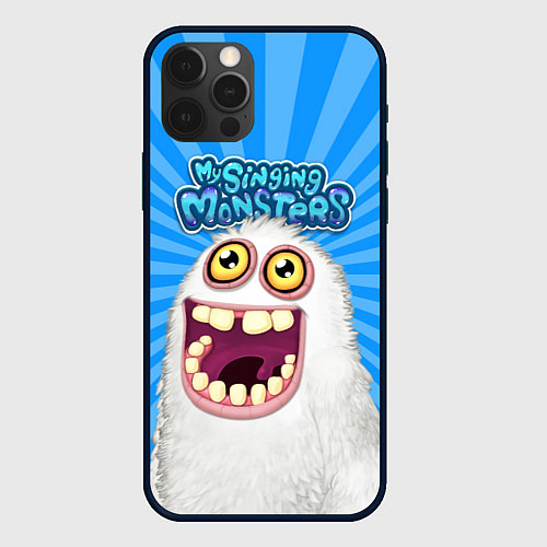 Чехол iPhone 12 Pro Max My singing monsters Мамунт / 3D-Черный – фото 1