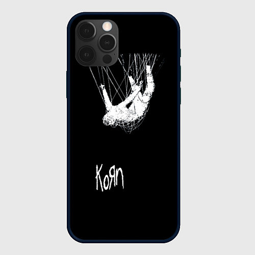 Чехол iPhone 12 Pro Max KoЯn Korn / 3D-Черный – фото 1