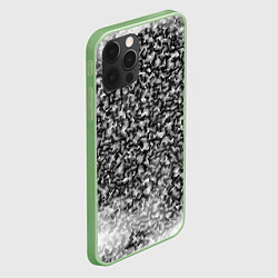Чехол для iPhone 12 Pro Max Квадратных хаос, цвет: 3D-салатовый — фото 2