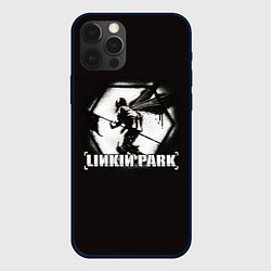 Чехол iPhone 12 Pro Max Linkin Park рисунок баллончиком