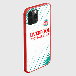 Чехол для iPhone 12 Pro Max Liverpool краски, цвет: 3D-красный — фото 2