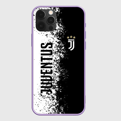 Чехол iPhone 12 Pro Max Juventus ювентус 2019 / 3D-Сиреневый – фото 1