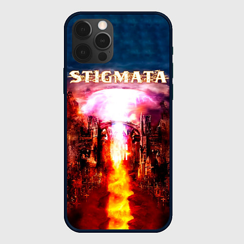 Чехол iPhone 12 Pro Max Stigmata альбом / 3D-Черный – фото 1