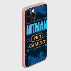 Чехол для iPhone 12 Pro Max Игра Hitman: PRO Gaming, цвет: 3D-светло-розовый — фото 2