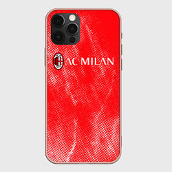 Чехол iPhone 12 Pro Max Ac milan абстракция