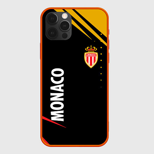 Чехол iPhone 12 Pro Max Монако monaco / 3D-Красный – фото 1