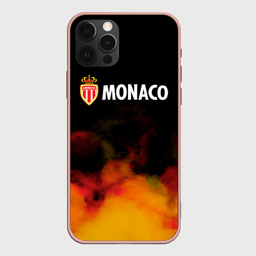 Чехол iPhone 12 Pro Max Monaco монако туман / 3D-Светло-розовый – фото 1