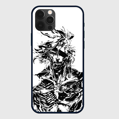 Чехол iPhone 12 Pro Max Metal Gear Rising: Revengeance / 3D-Черный – фото 1