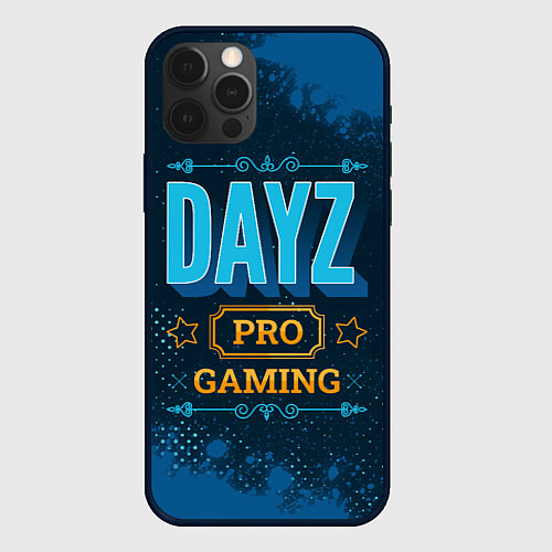 Чехол iPhone 12 Pro Max Игра DayZ: PRO Gaming / 3D-Черный – фото 1