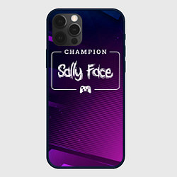 Чехол iPhone 12 Pro Max Sally Face Gaming Champion: рамка с лого и джойсти