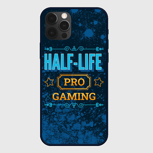 Чехол iPhone 12 Pro Max Игра Half-Life: PRO Gaming / 3D-Черный – фото 1