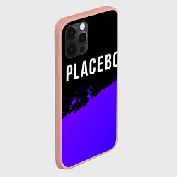 Чехол для iPhone 12 Pro Max Placebo Purple Grunge, цвет: 3D-светло-розовый — фото 2