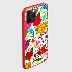 Чехол для iPhone 12 Pro Max MULTI-COLORED VARIETY OF COLORS, цвет: 3D-красный — фото 2