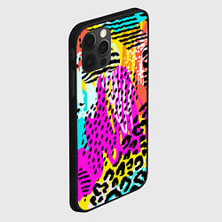 Чехол для iPhone 12 Pro Max LEOPARD TEXTURE, цвет: 3D-черный — фото 2