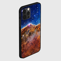 Чехол для iPhone 12 Pro Max Туманность Киля фото НАСА, цвет: 3D-черный — фото 2