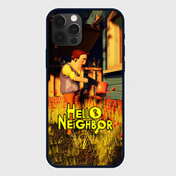 Чехол iPhone 12 Pro Max Hello Neighbor Привет сосед Сосед поливает