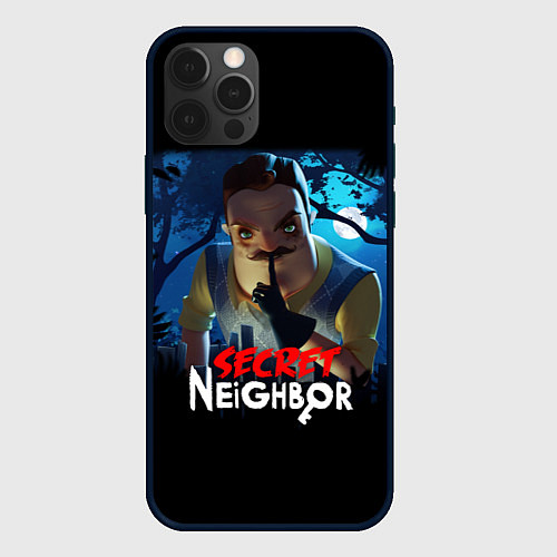 Чехол iPhone 12 Pro Max Secret Neighbor / 3D-Черный – фото 1