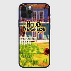 Чехол для iPhone 12 Pro Max Hello Neighbor: Дом, цвет: 3D-черный
