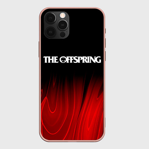 Чехол iPhone 12 Pro Max The Offspring Red Plasma / 3D-Светло-розовый – фото 1