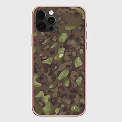 Чехол iPhone 12 Pro Max Камуфляж Multicam