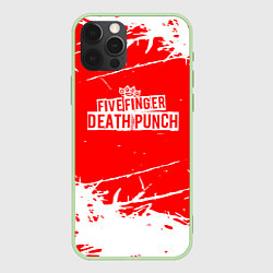 Чехол iPhone 12 Pro Max Five Finger Death Punch - metal