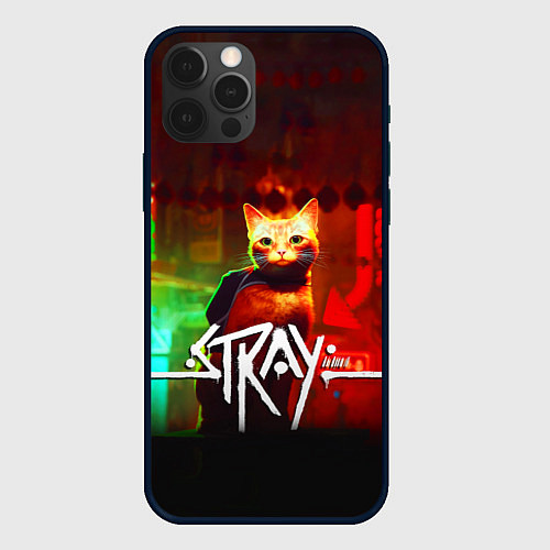 Чехол iPhone 12 Pro Max Stray: Бродяжка / 3D-Черный – фото 1