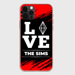 Чехол iPhone 12 Pro Max The Sims Love Классика